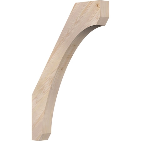 Ekena Millwork 3 1/2"W x 24"D x 36"H Legacy Smooth Knee Brace, Douglas Fir BRC04X24X36LEC00SDF